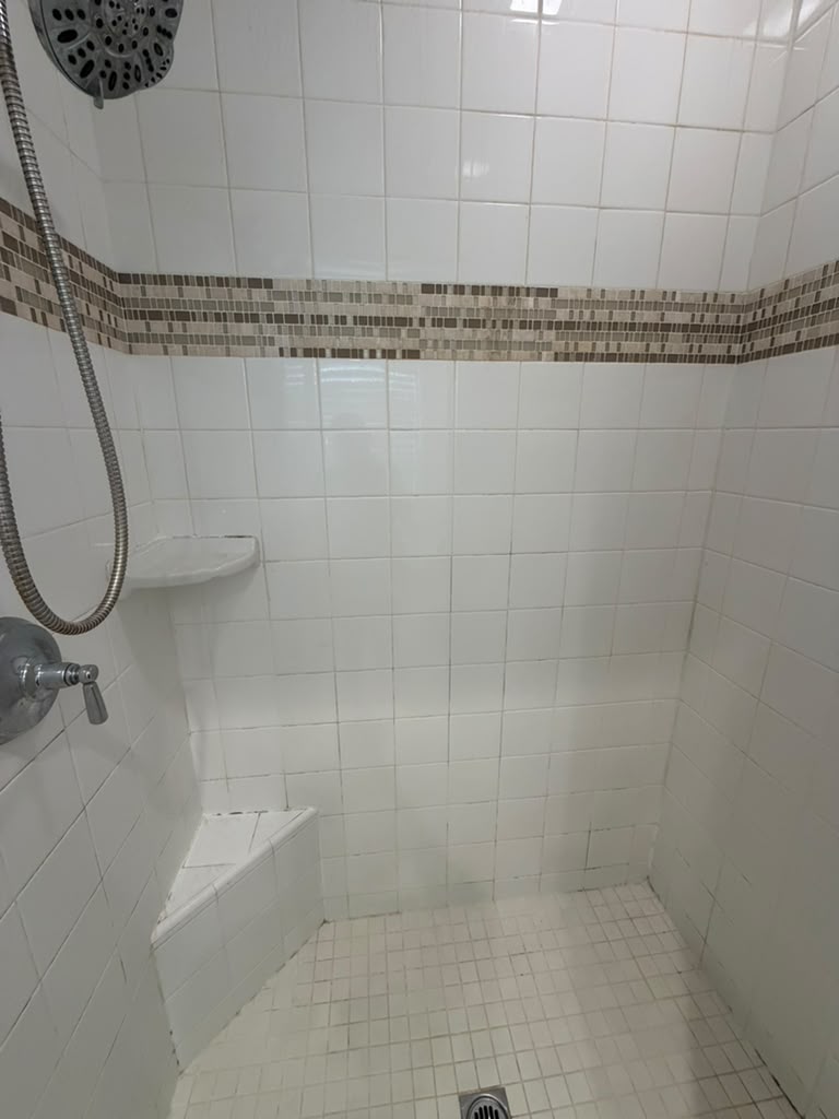 Before: Walk-In Shower Deep Clean by Empire Cleaning Services
