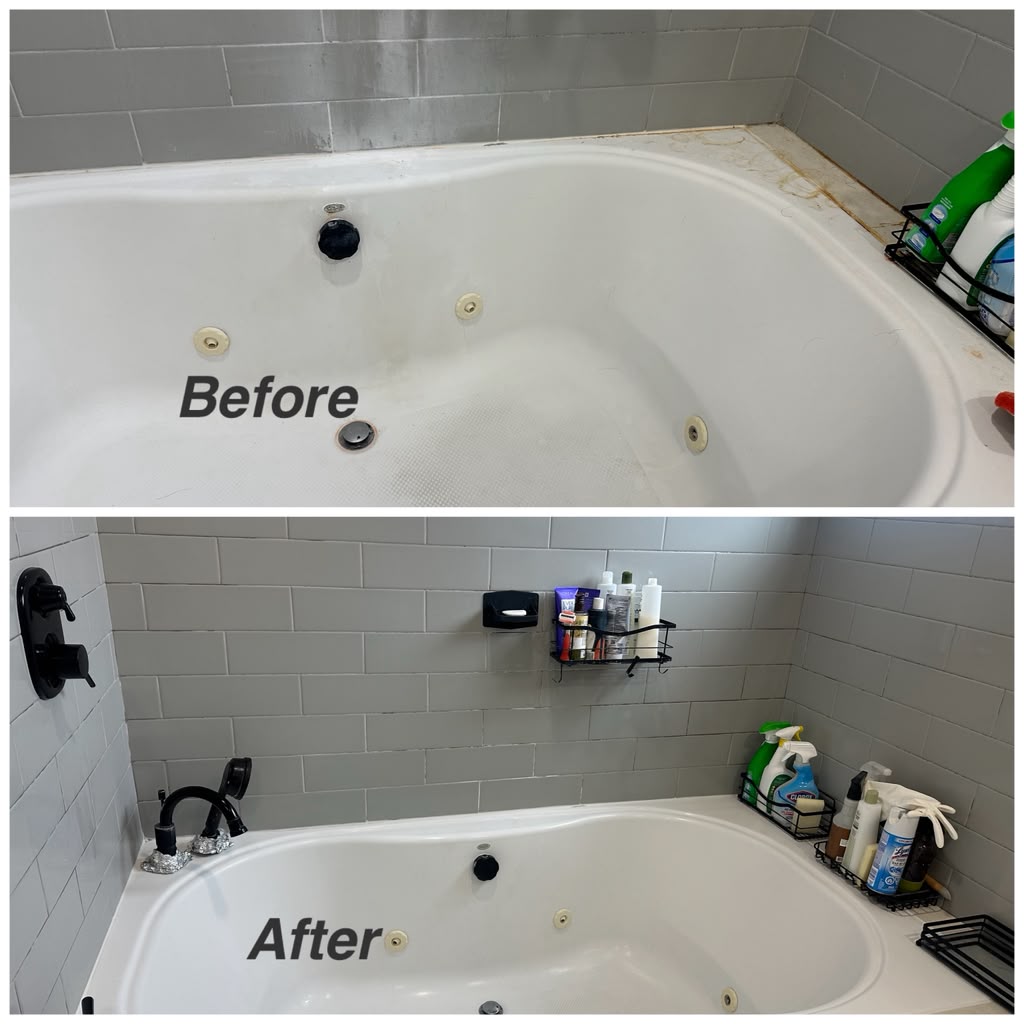 Whirlpool Tub Cleaning by Empire Cleaning Services