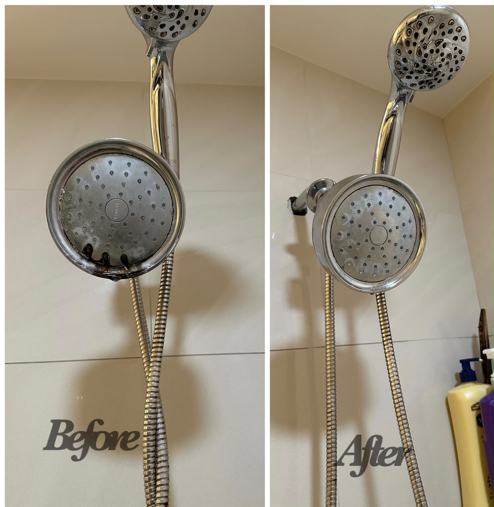 Shower Fixture Detailing by Empire Cleaning Services
