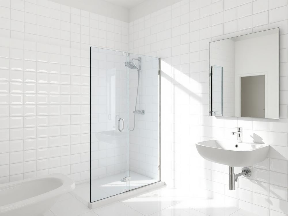 Spotless bathroom after a deep cleaning in Orange County